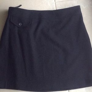 Banana Republic wool mini skirt